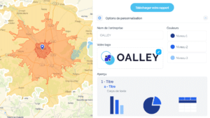 Aperçu de la personnalisation du rapport sur smappen