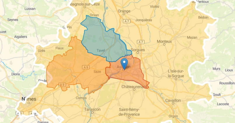 Création de zones