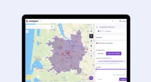 platerforme Smappen fichier de prospection et visualisation des prospects sur la carte